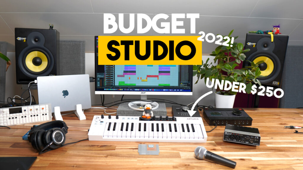 Home Studio on a budget (under $300) - The Perfect Home Music Studio  Starter Kit - Morningdew Media